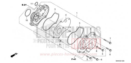 WATER PUMP NC750XDM de 2021
